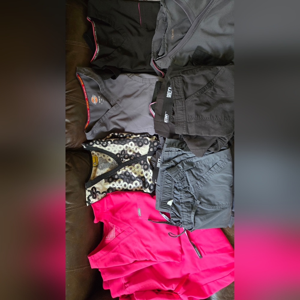 Dickies Workwear Set with Pink, Black, and Gray